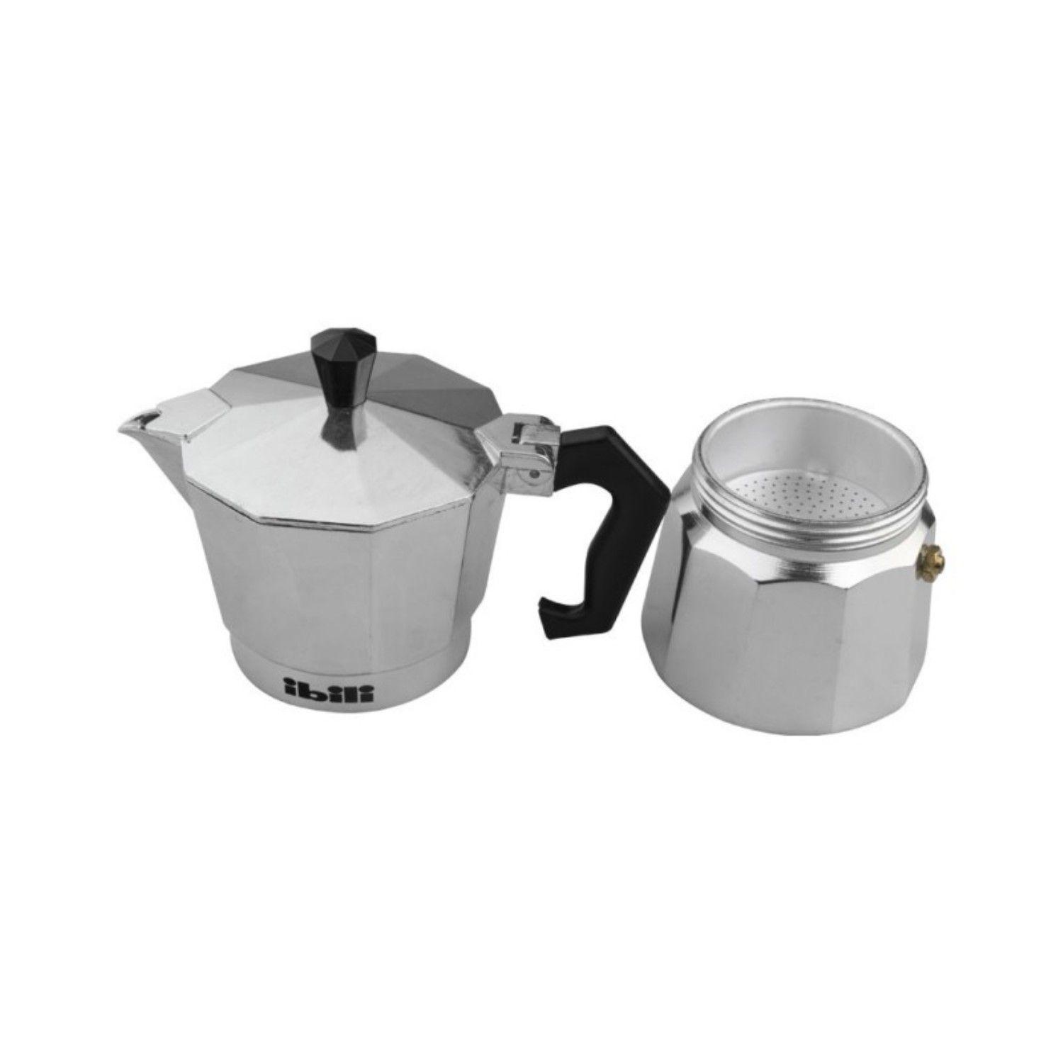 Cafetera Italiana Express 150ml Aluminio Bahia Ibili-2