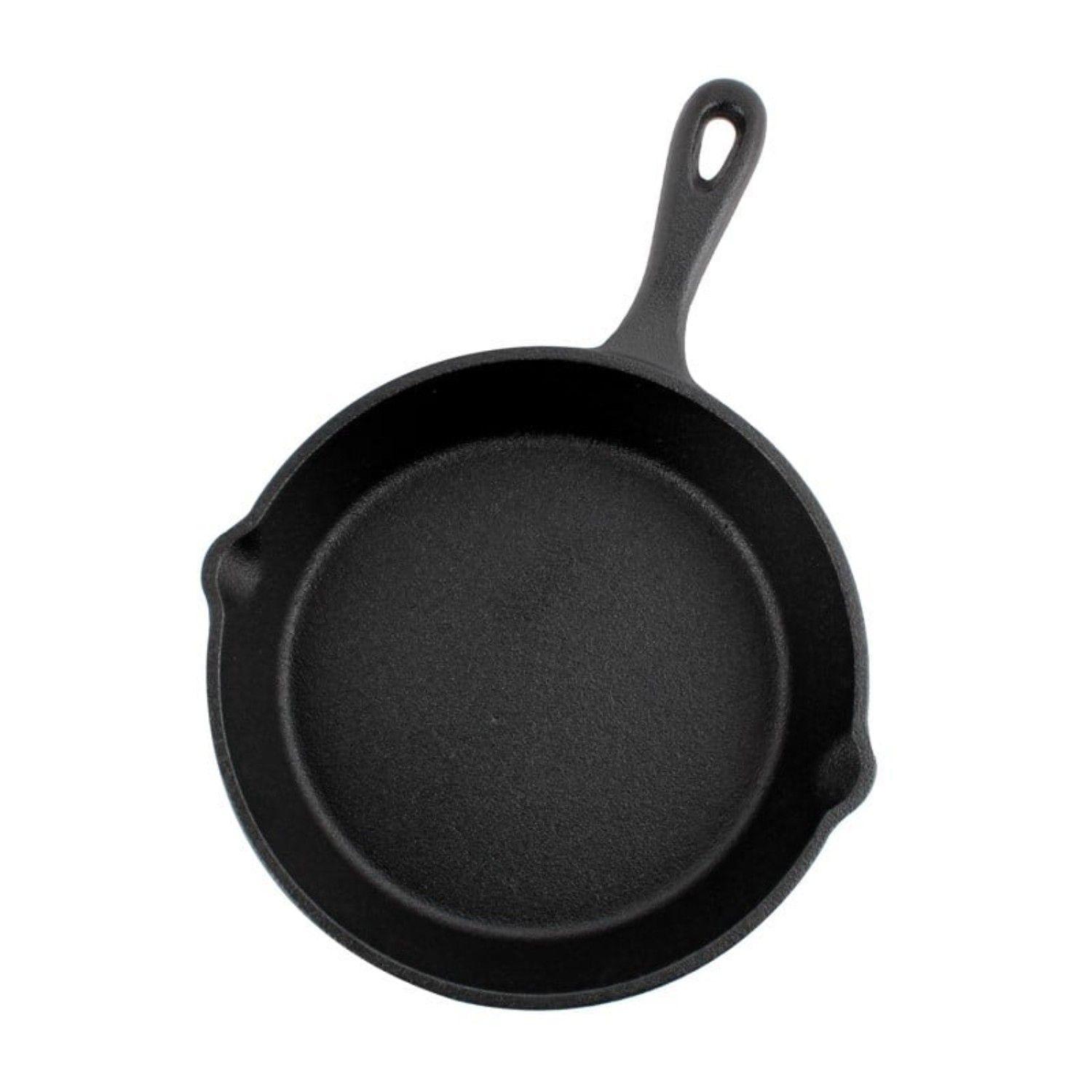 Sartén Fierro Fundido 20cm Negro Lugano-2