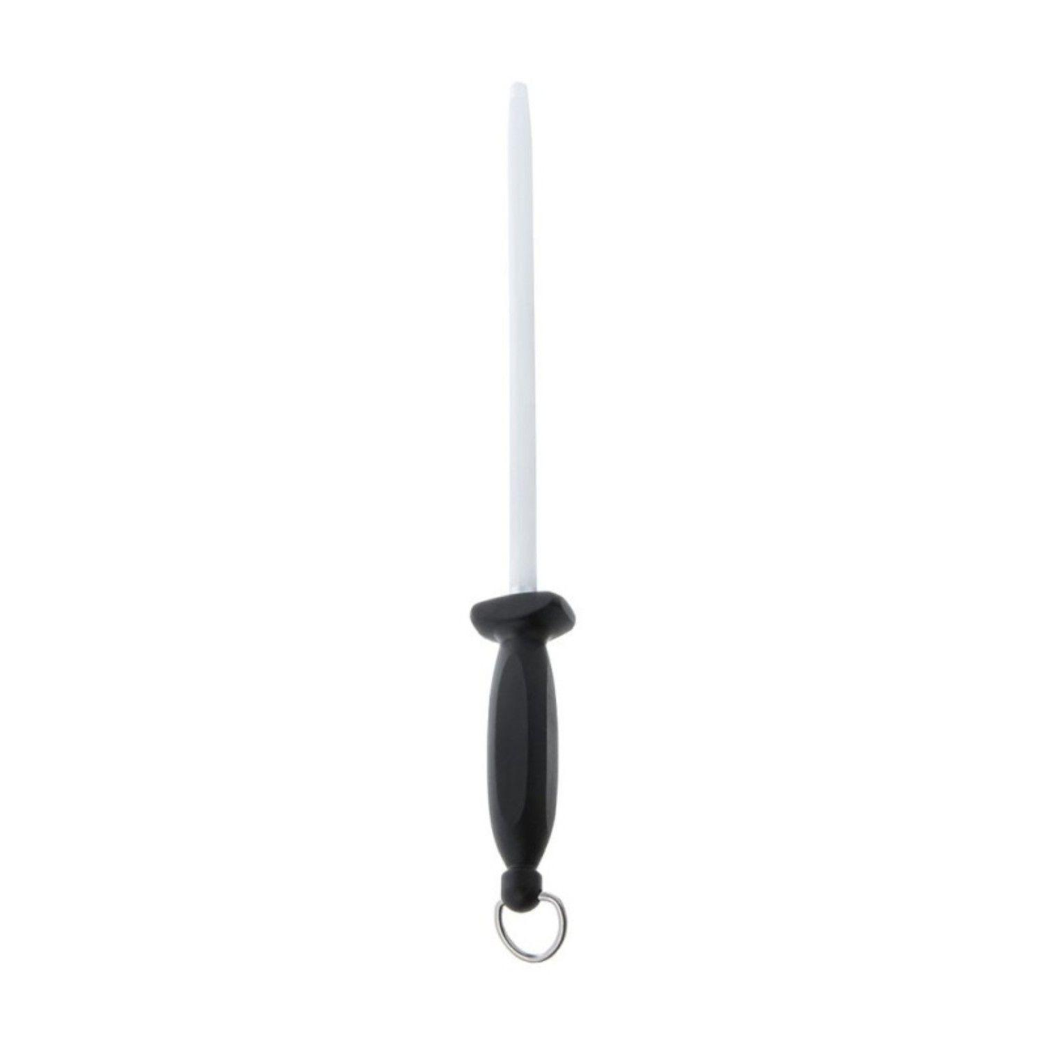 Astil 30cm Redonda Negro Acero Inoxidable Arcos-0