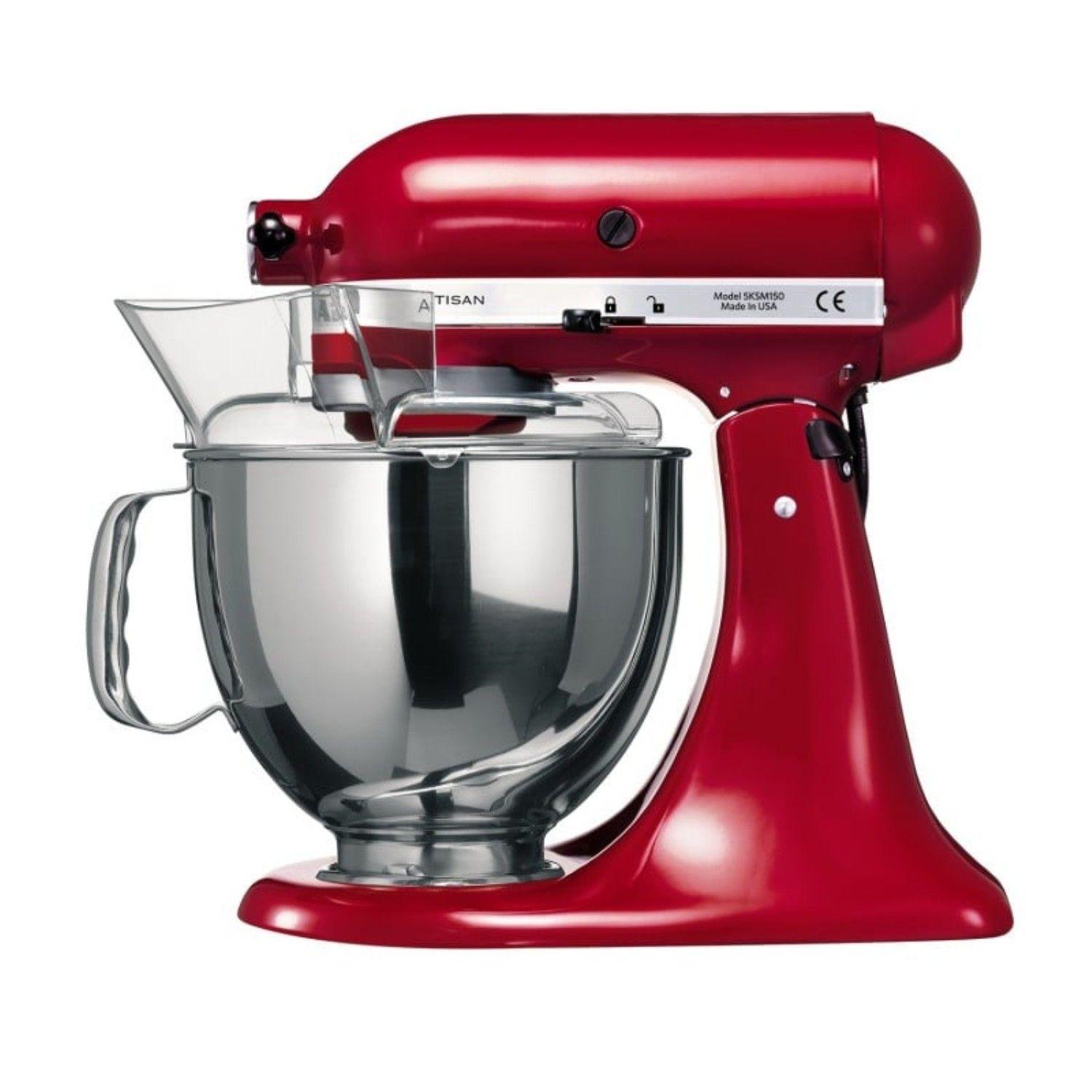Batidora KitchenAid Artisan Roja 4,8lt-4