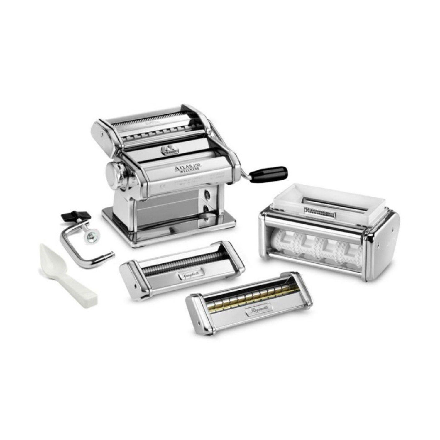 Máquina Multi Pasta 6 Tipos de Pasta Atlas 150 Acero Marcato-2