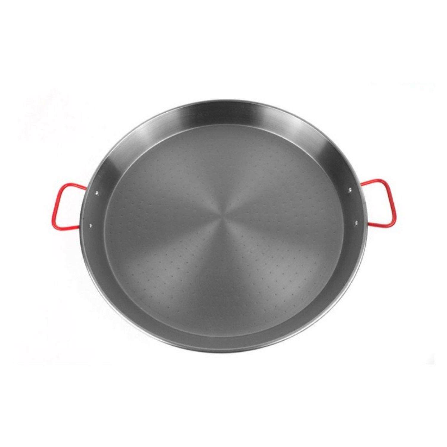 Paellera 14 Porciones Hierro Pulido 50cm La Ideal Garcima-2