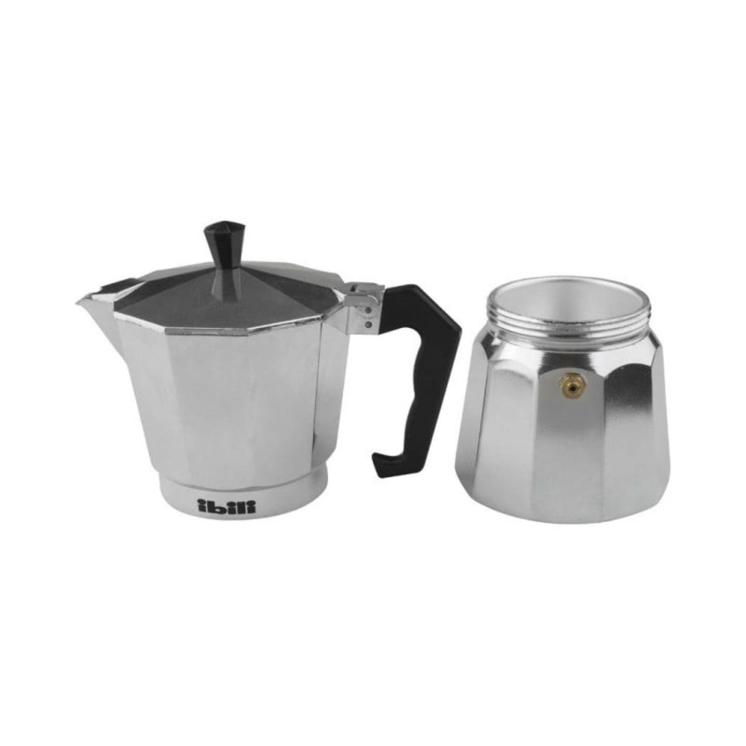 Cafetera Italiana Express 300ml Aluminio Bahia Ibili-2