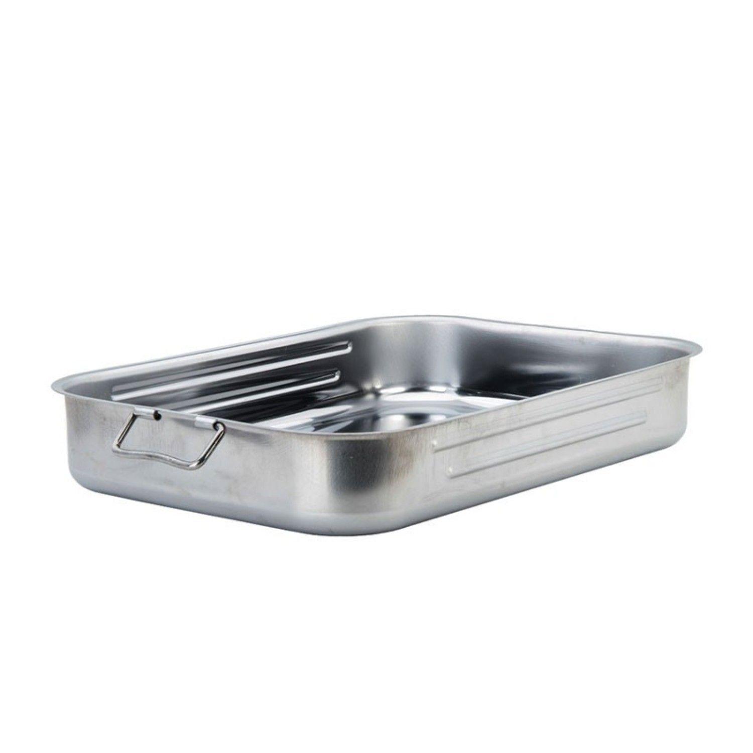 Asadera de Acero Inoxidable 45x32x7,5cm Lacor-2