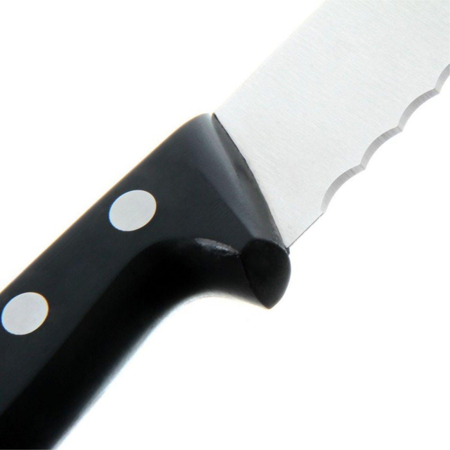Cuchillo Sierra 20cm Universal Acero Inoxidable Negro Arcos-2