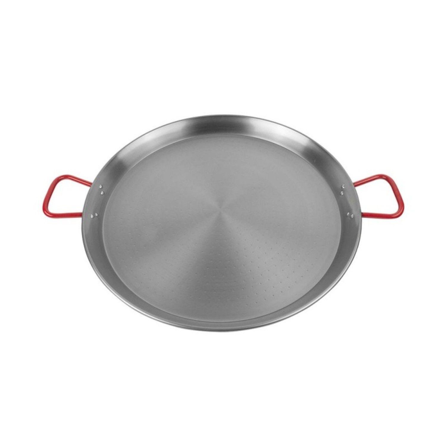 Paellera 19 Porciones Hierro Pulido 60cm La Ideal Garcima-2