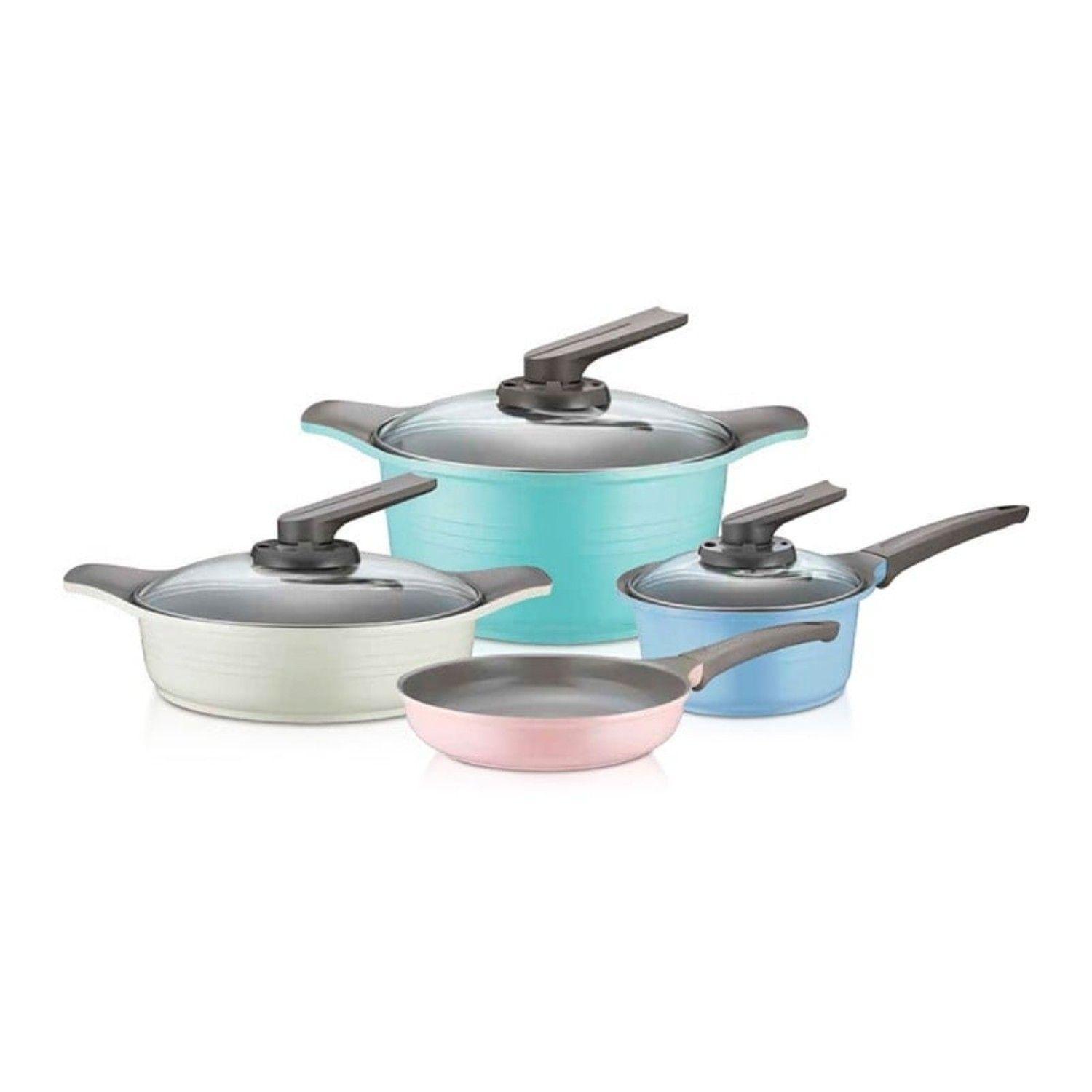 Batería Cocina 7pzs Natural Vintage Roichen-0