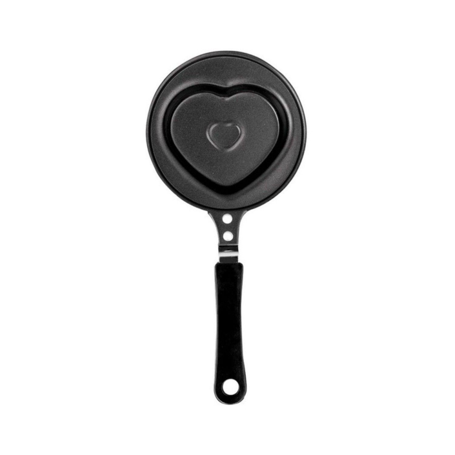 Sartén Forma Corazón Aluminio Antiadherente 12cm Moka Ibili-0