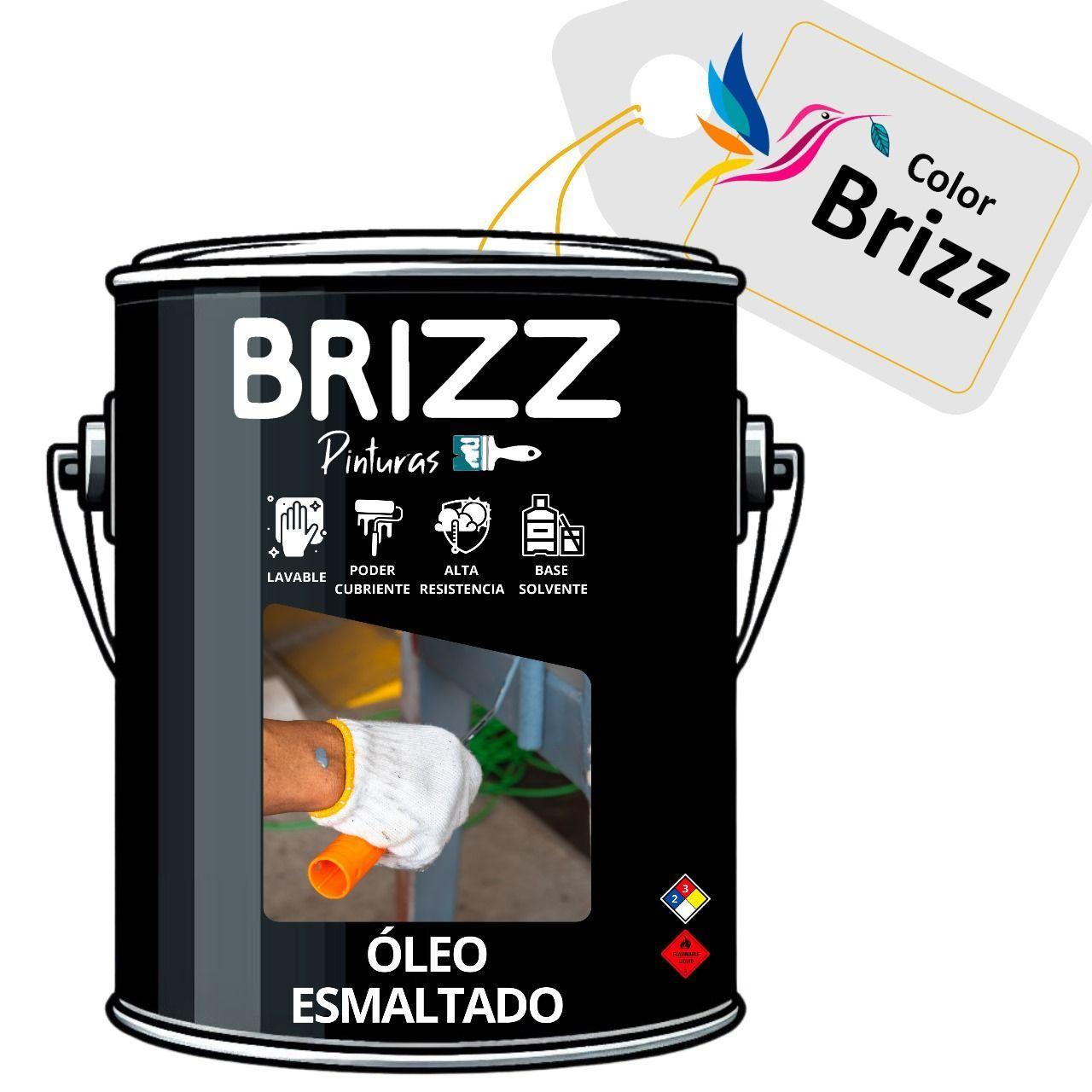 Oleo Esmaltado  Rojo Bermellon BRIZZ-0
