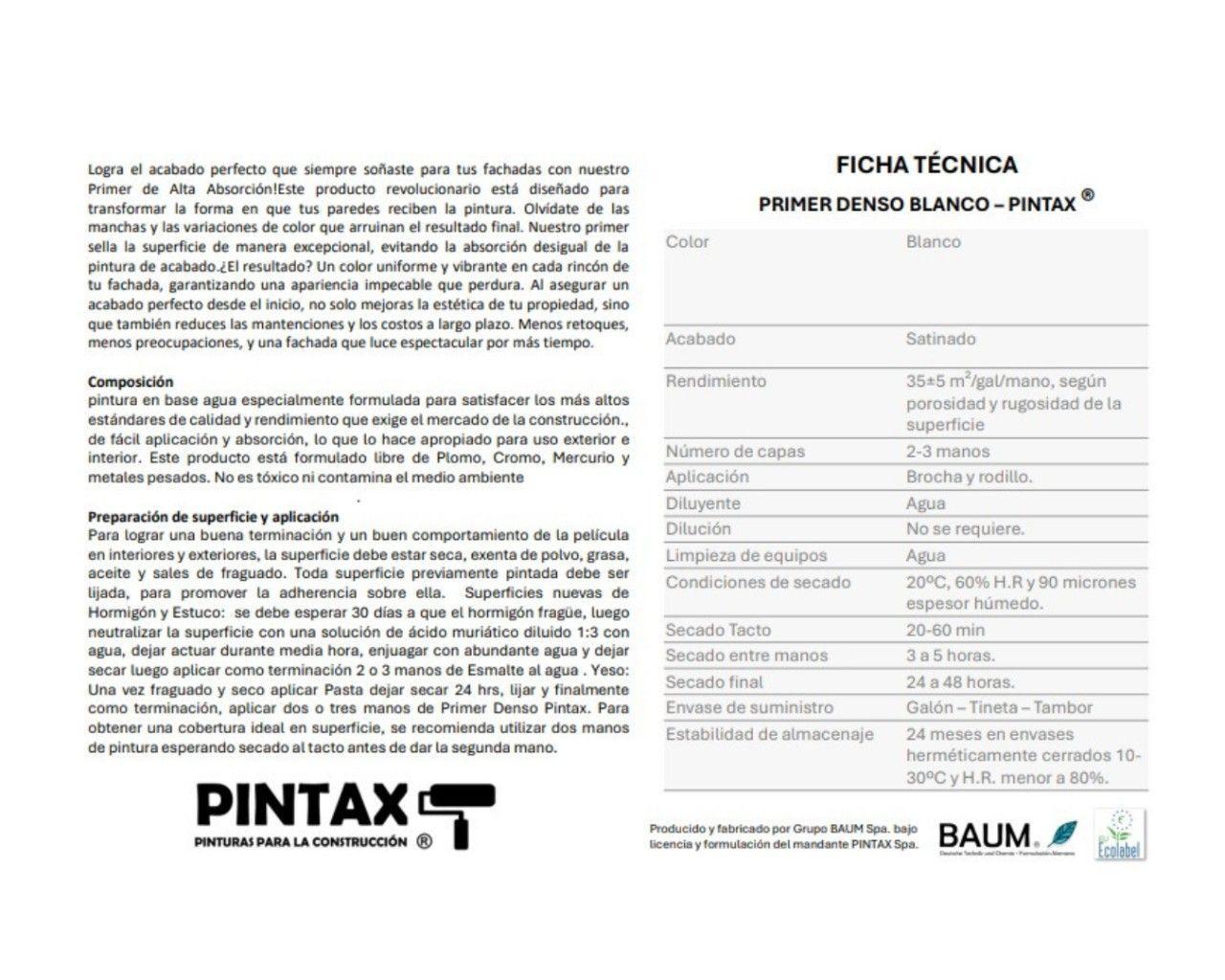 PRIMER BLANCO PINTAX GALON 4lt -2