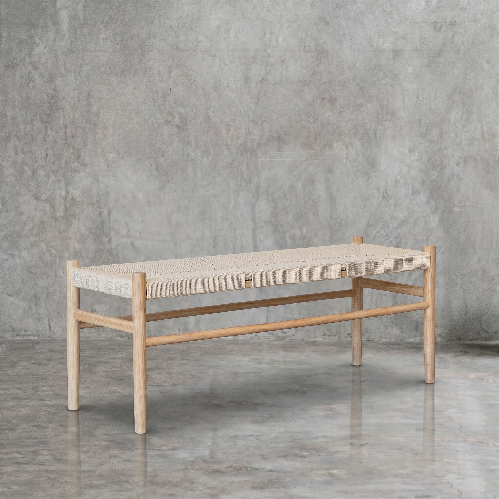 Banqueta Agustina Natural - 120 cm-1