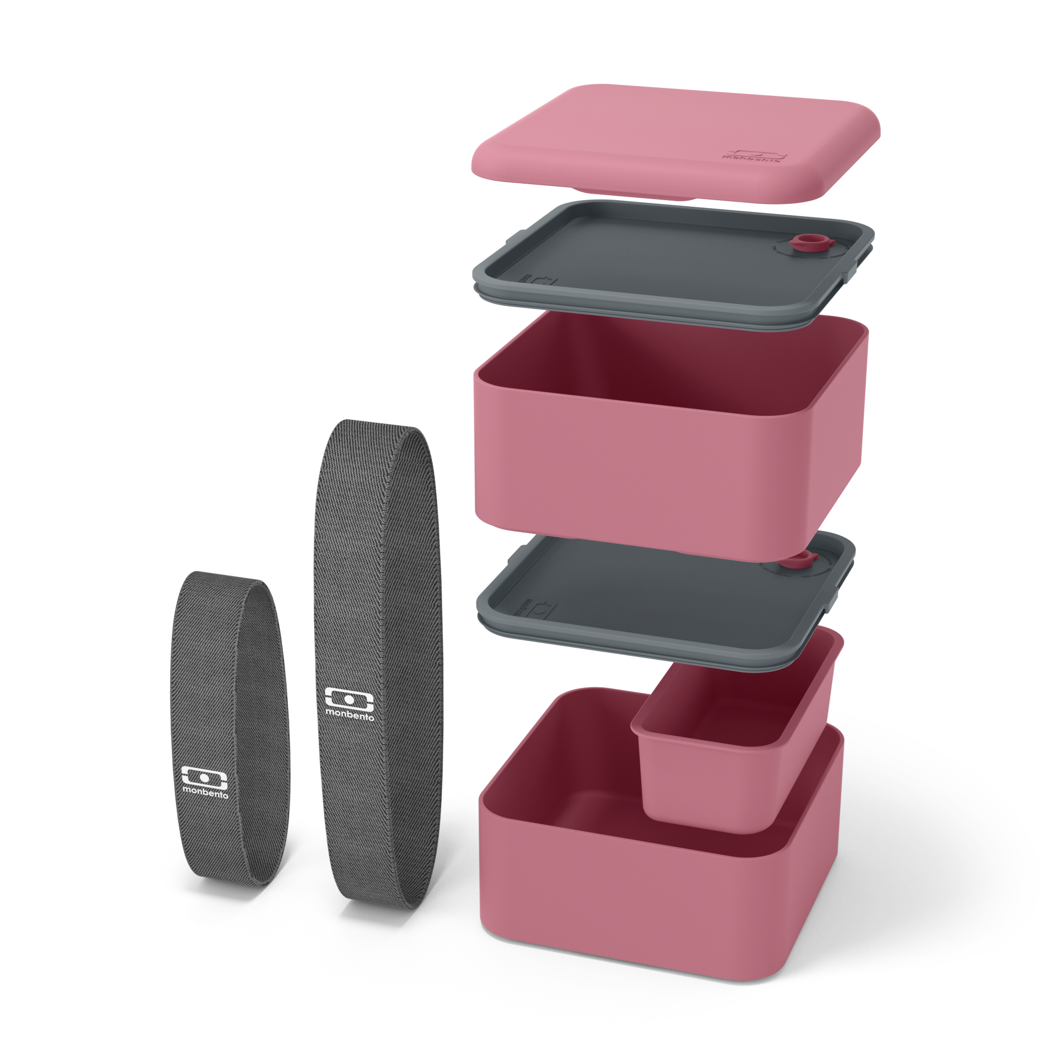 Lunch Box Monbento Modelo Square Color Blush -2