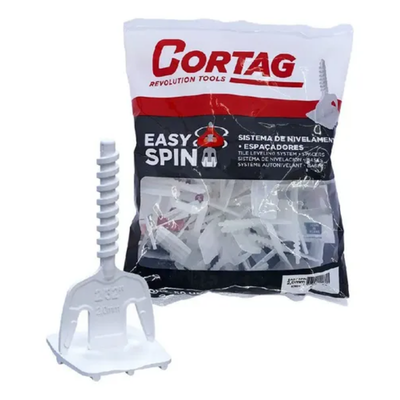 ESPACIADOR NIVELADOR EASY SPIN 2MM CORTAG 62604-3
