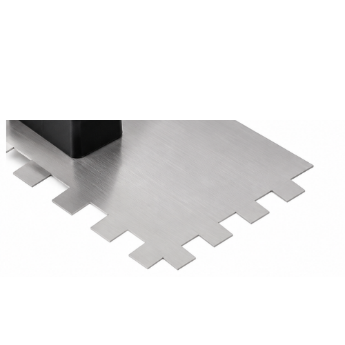 LLANA DE ACERO DIENTES 10 X 10 MM C CABLE PLASTICO 60960-2