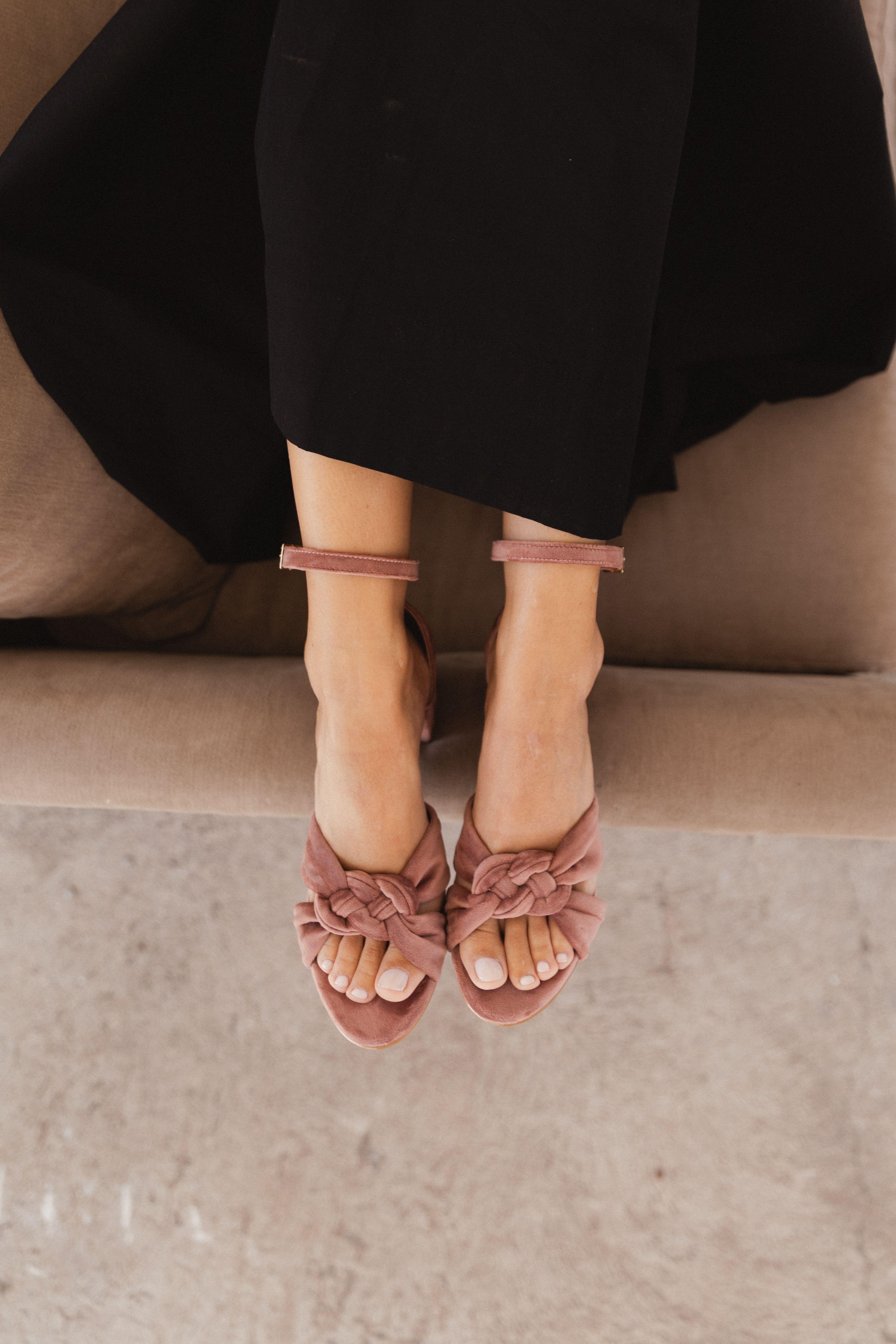 ZAPATO DE FIESTA MARIA 5CM PALO ROSA-3