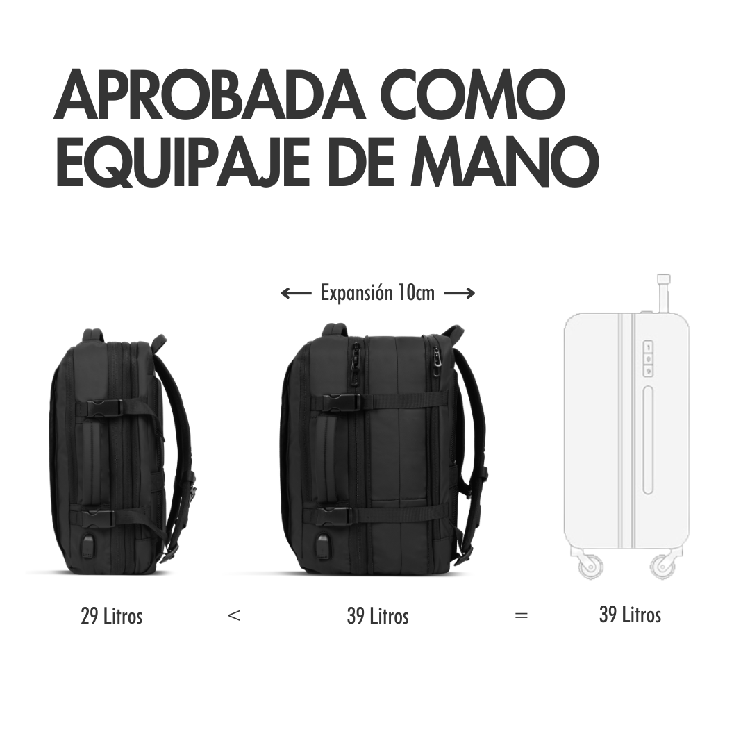Pack Traveller: Mochila Grand Travel Backpack con Organizadores Easy Packing-6
