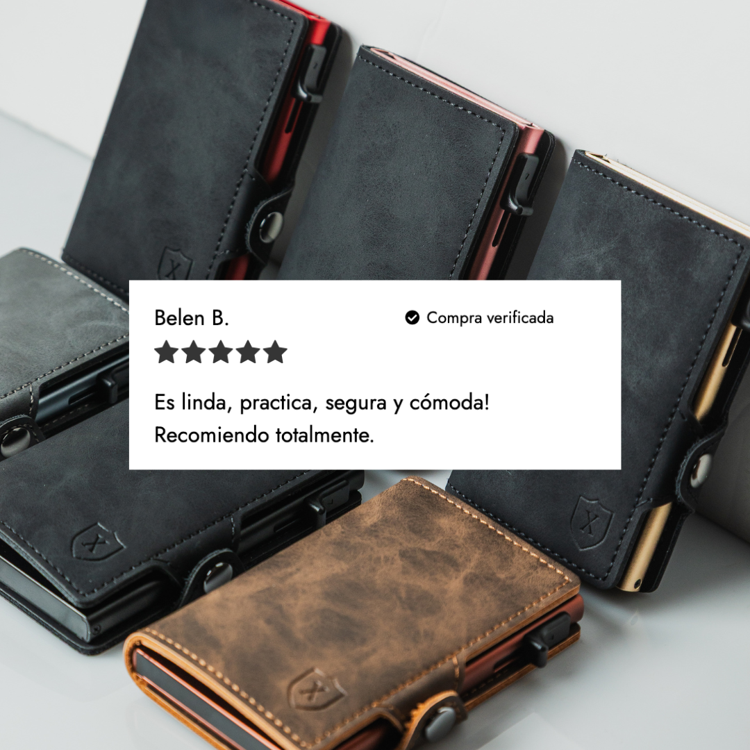 Billetera Tarjetero Black & Red | Xclusive.-5