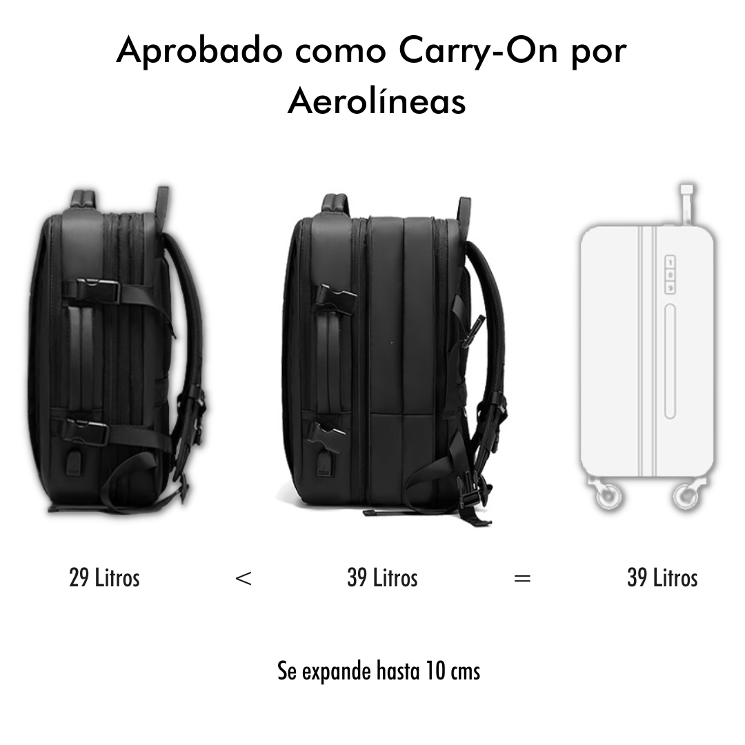 Mochila Maleta para Viajes 29L - 39L | Xclusive Grand Travel Backpack -2