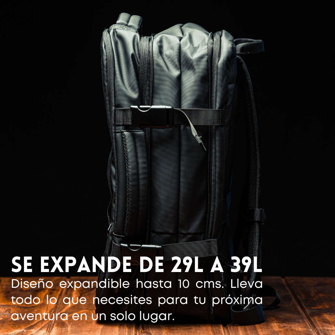 Mochila Maleta para Viajes 29L - 39L | Xclusive Grand Travel Backpack -5
