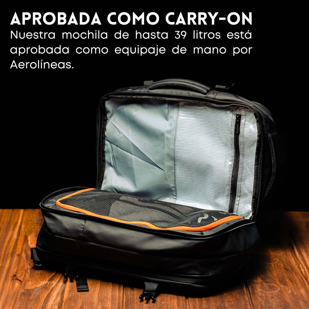 Mochila Maleta para Viajes 29L - 39L | Xclusive Grand Travel Backpack -3