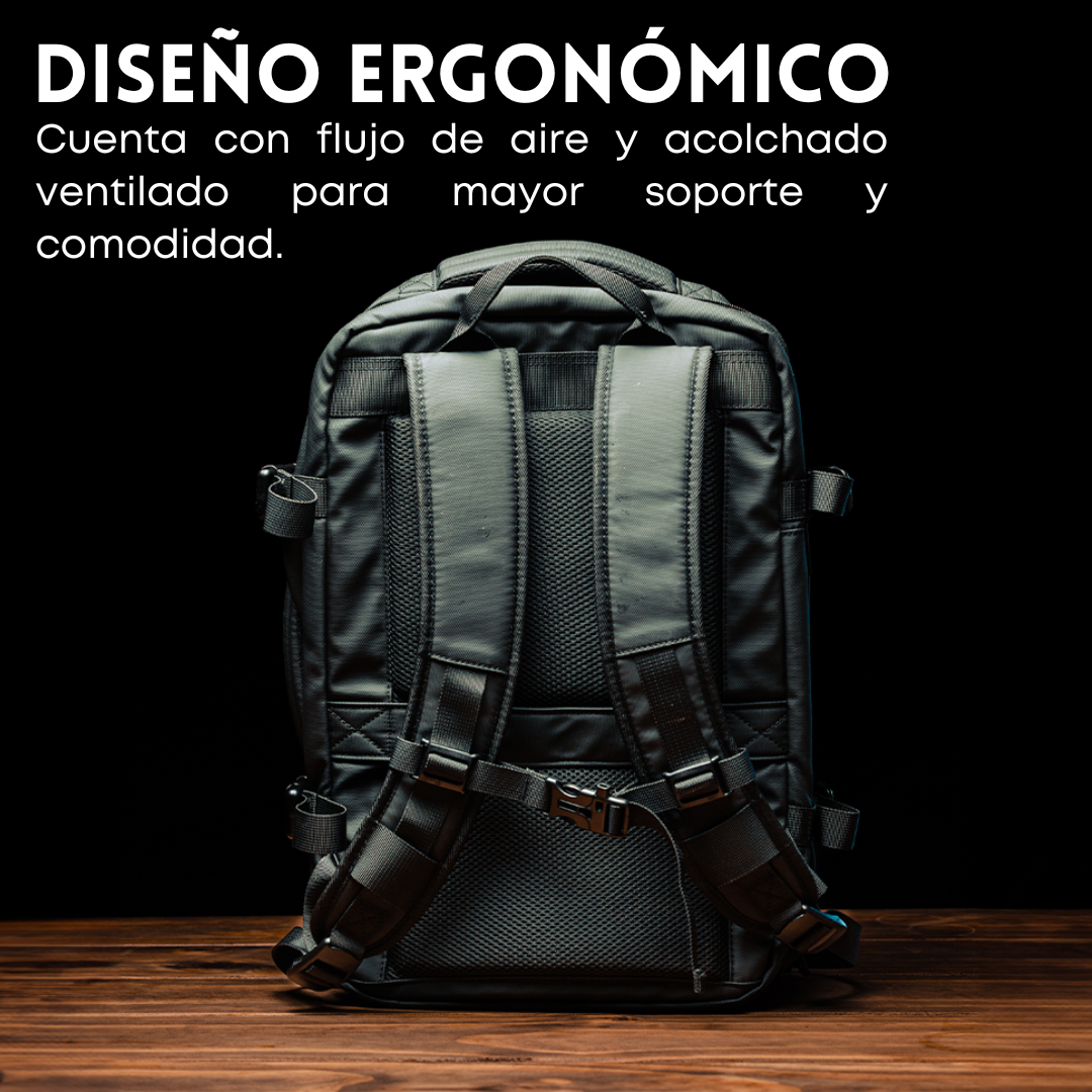 Mochila Maleta para Viajes 29L - 39L | Xclusive Grand Travel Backpack -4