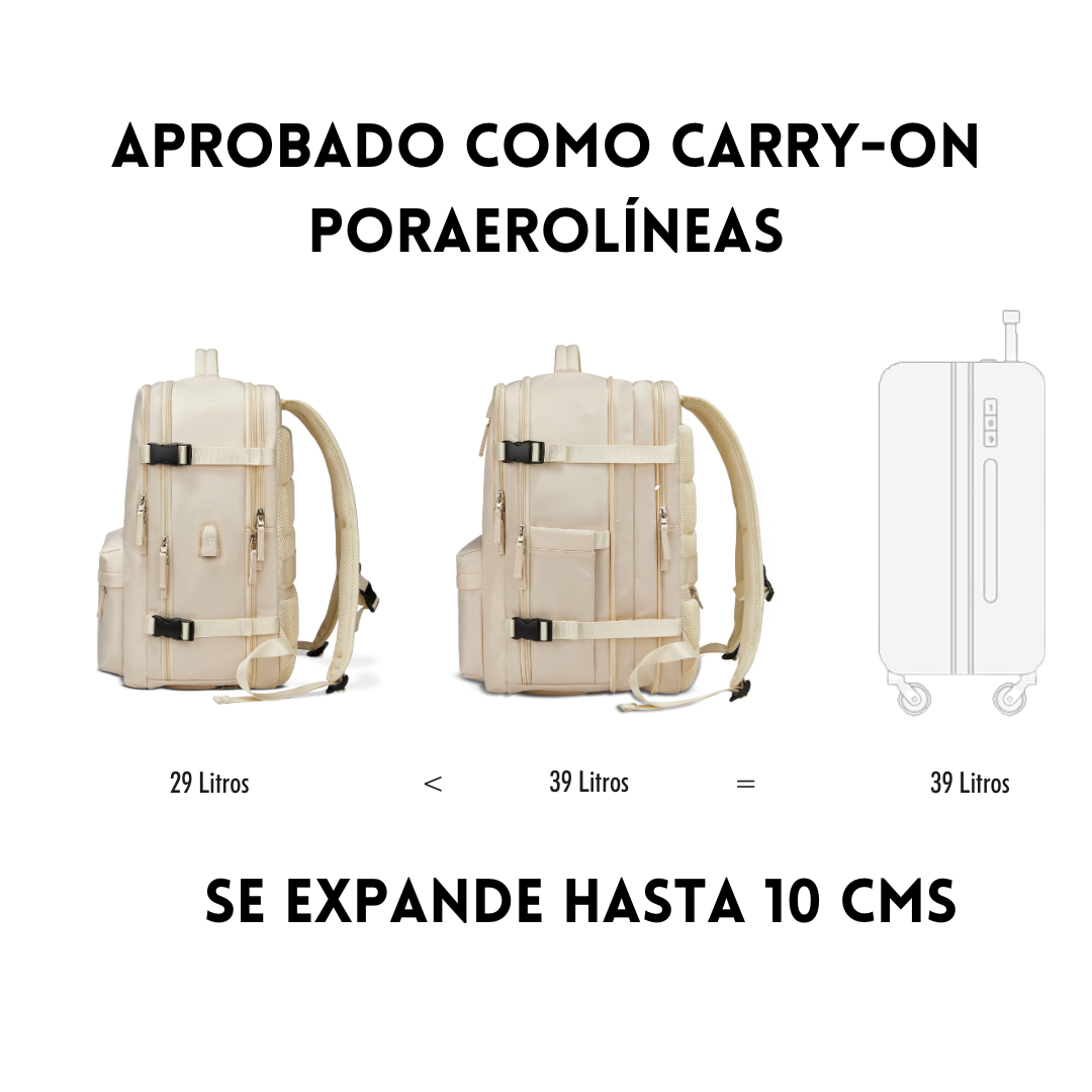 Mochila Maleta de Viaje Imperbeable Royal 29L - 39L | Xclusive-2