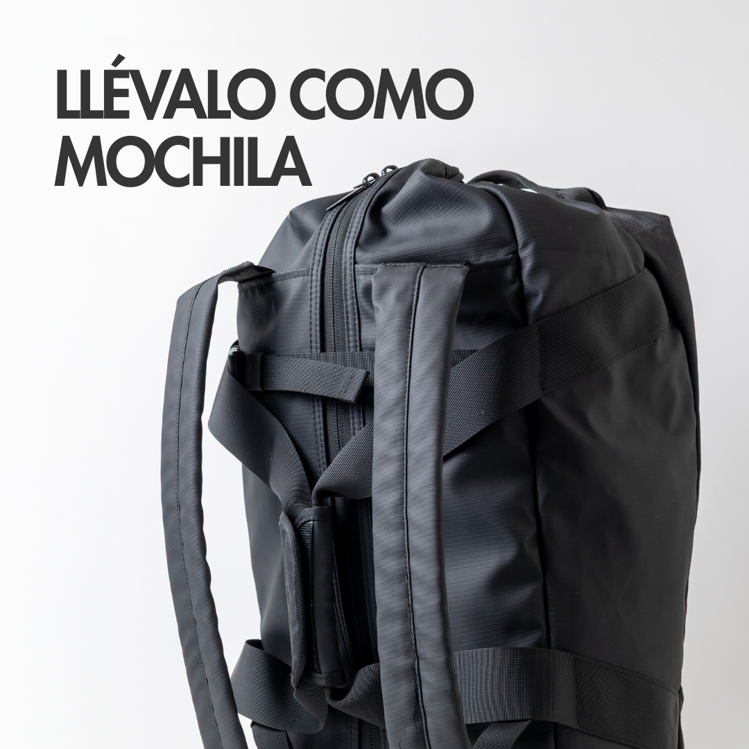 Bolso Deportivo de Lujo Impermeable 35L Negro | Xclusive-5