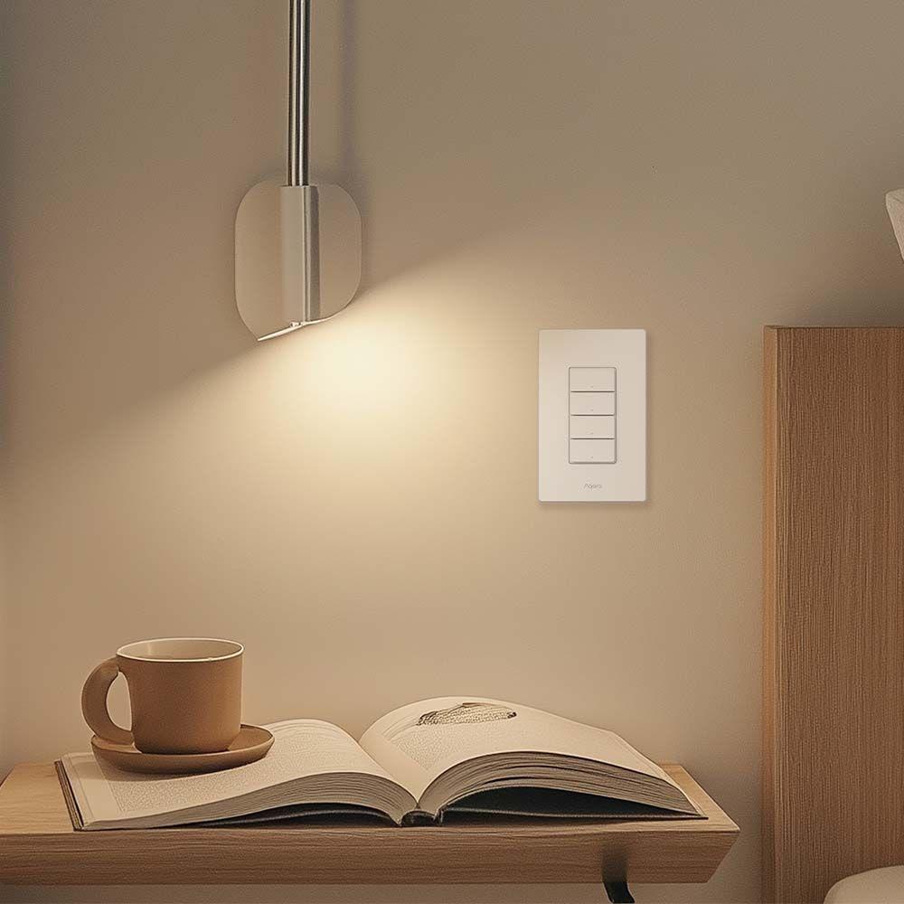 Interruptor de Luz H2 US 4 Botones y 3 Canales-2