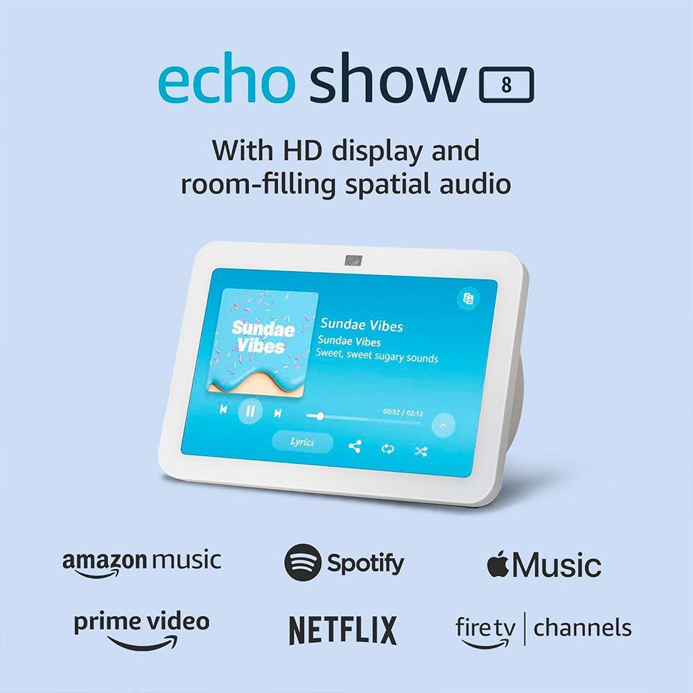 Alexa Echo Show 8 3ra Gen White-3