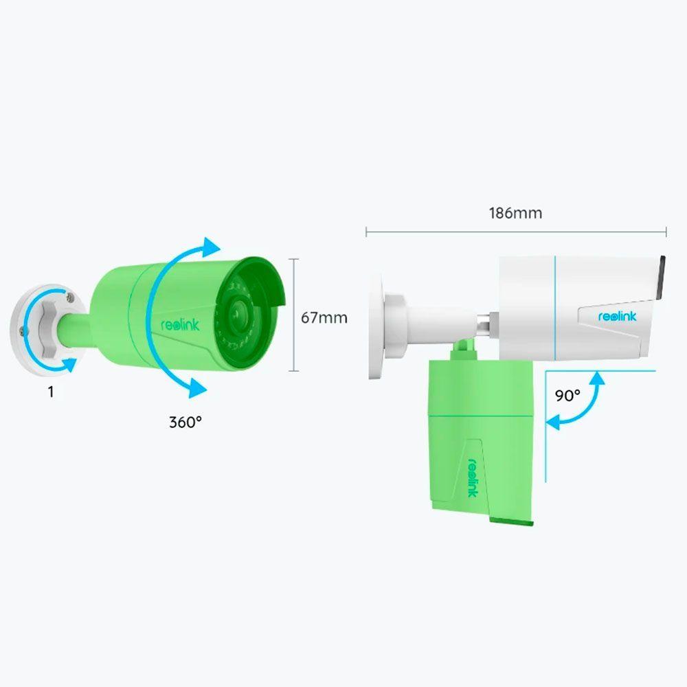 Cámara de Seguridad Exterior IP PoE RLC-510A-1