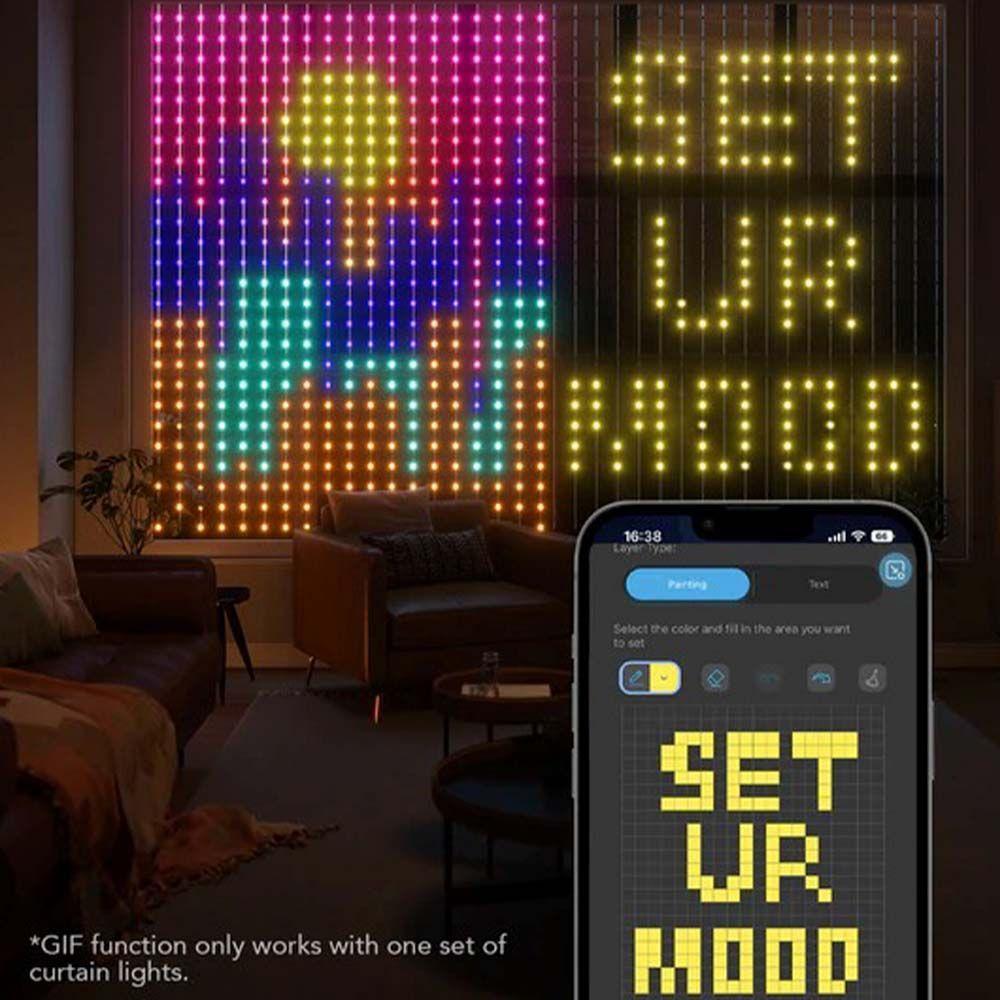 Cortinas de luces led-1