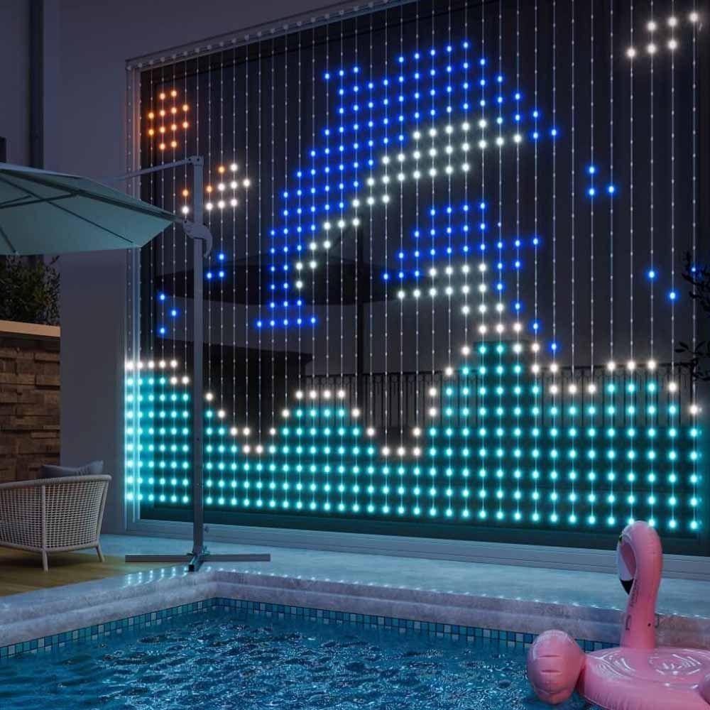 Cortinas de luces led-3