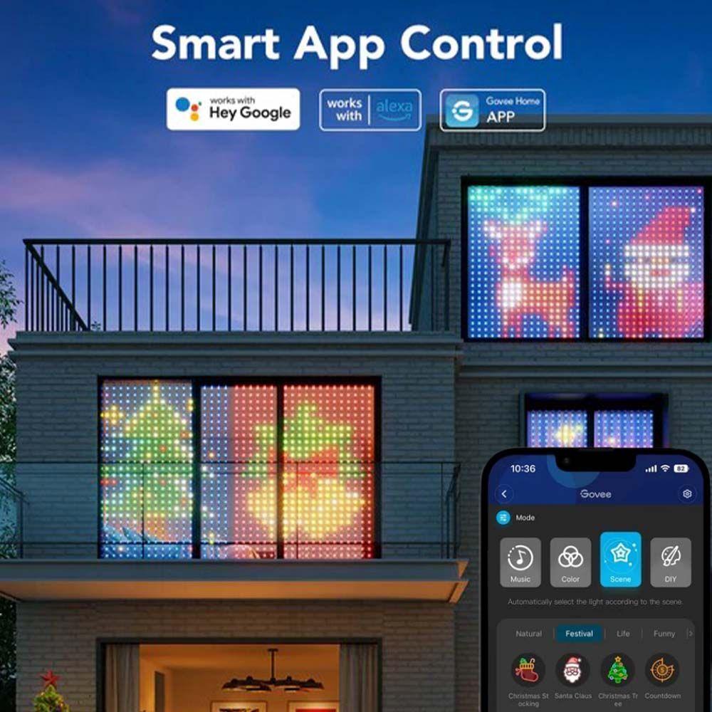 Cortinas de luces led-4