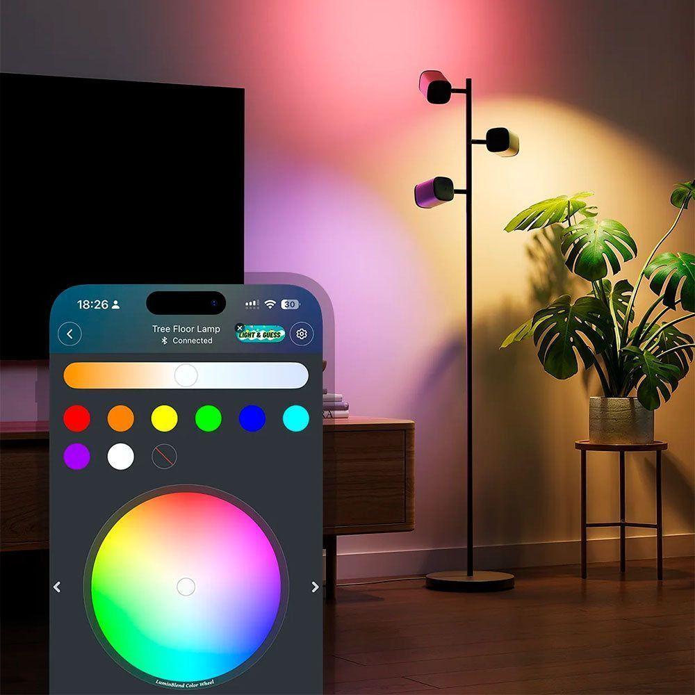 Lámpara de Pie Tree RGBWWIC-4