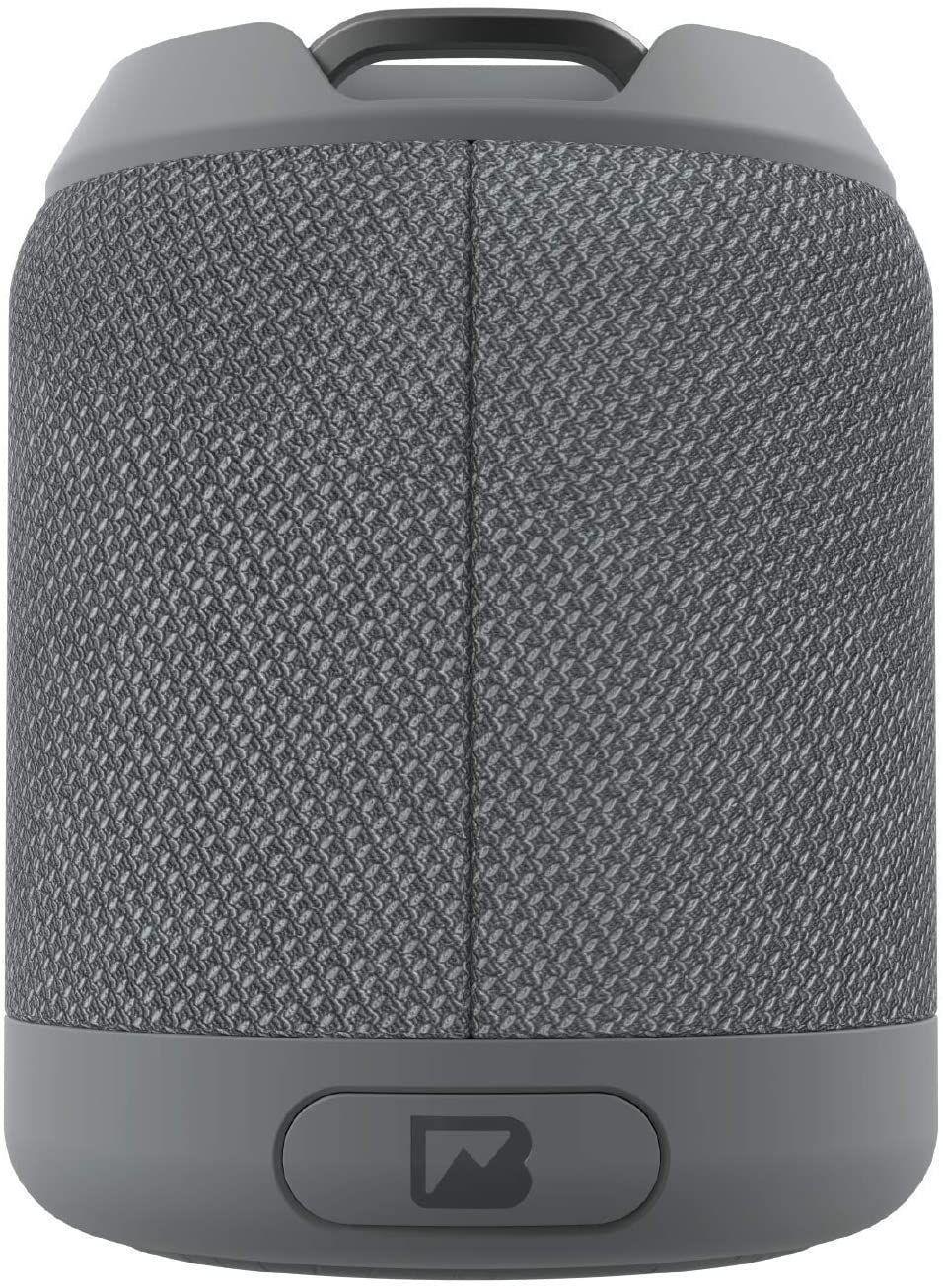 Parlante Portatil Waterproof BRV Mini Gris-1