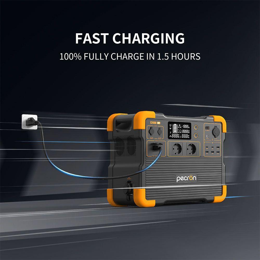 Estación de Energía Portátil E2400LFP de 2048Wh-2
