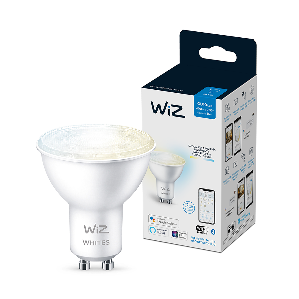Ampolleta LED Wifi Luz Calido/fria 4.9w Gu10-0