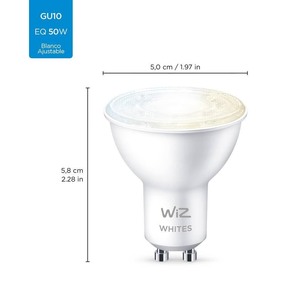 Ampolleta LED Wifi Luz Calido/fria 4.9w Gu10-4