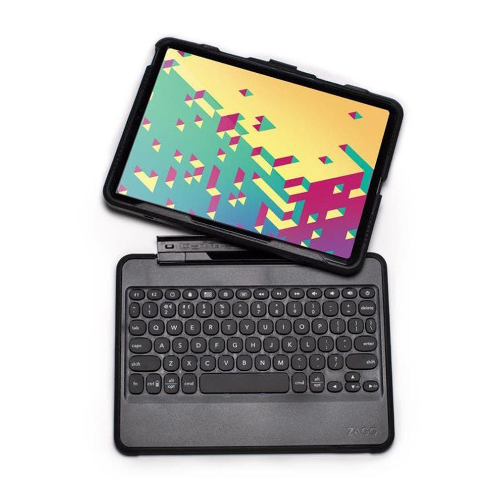 Funda Teclado Rugged Zagg para iPad Air y iPad Pro-1