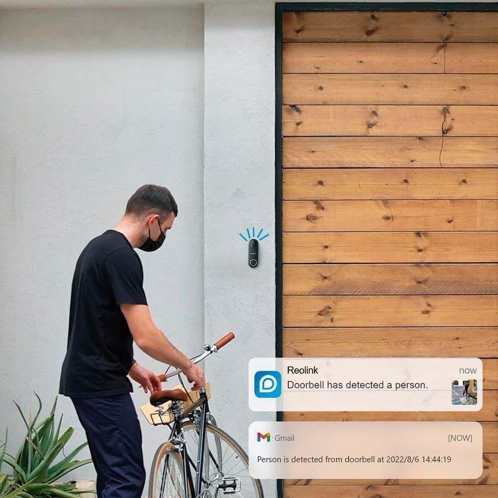 Timbre con Cámara Inteligente WiFi-4