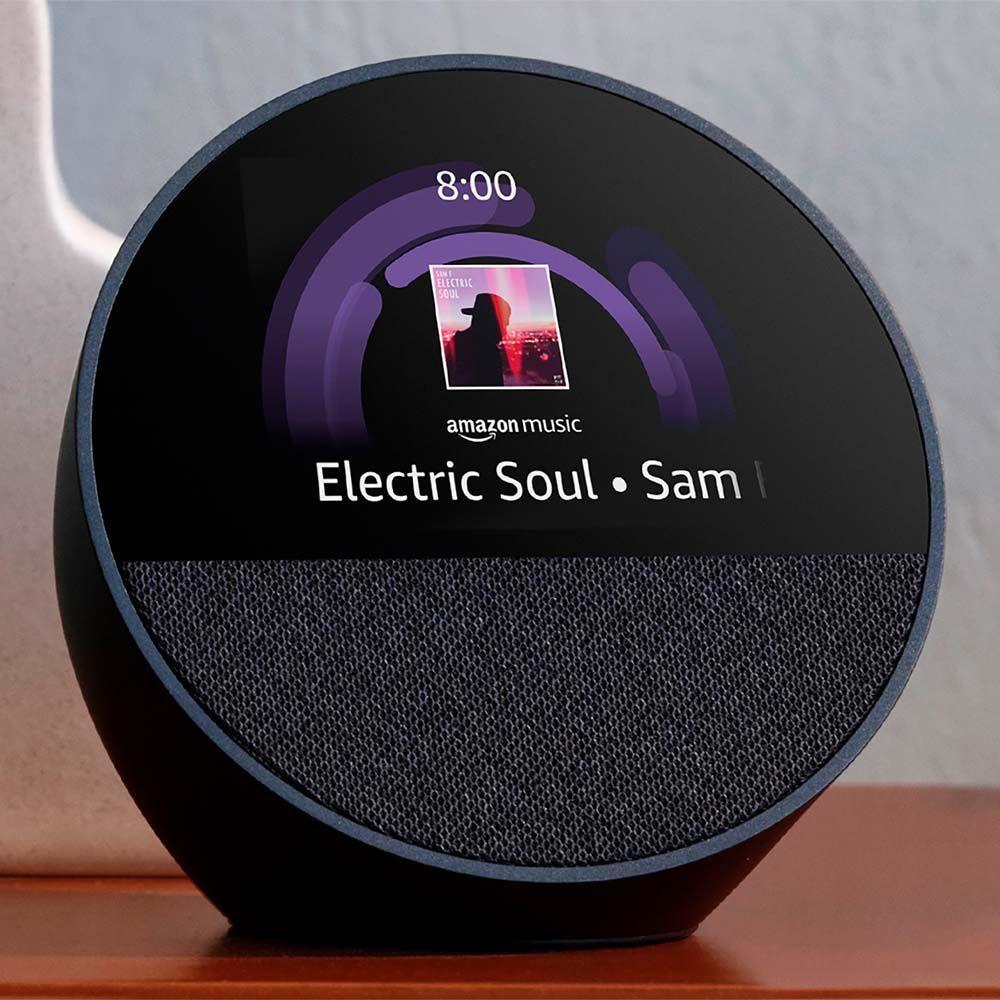 Alexa Echo Spot 2024 Black-2