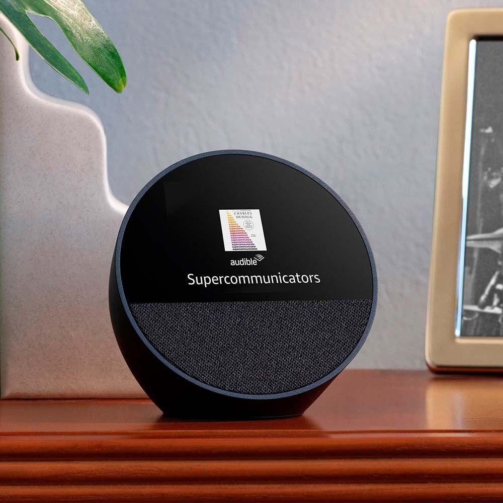 Alexa Echo Spot 2024 Black-4