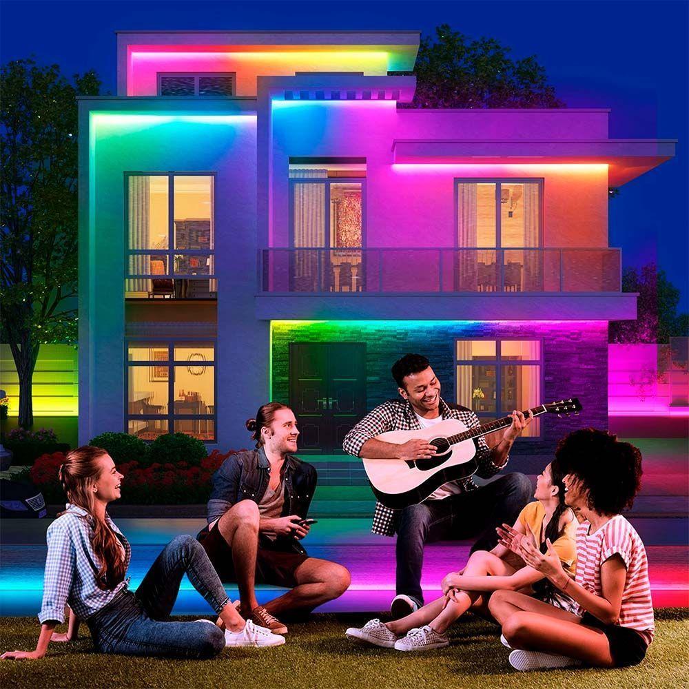 Luces Led de Exterior RGBICW WiFi y BLE 10 Mts-4