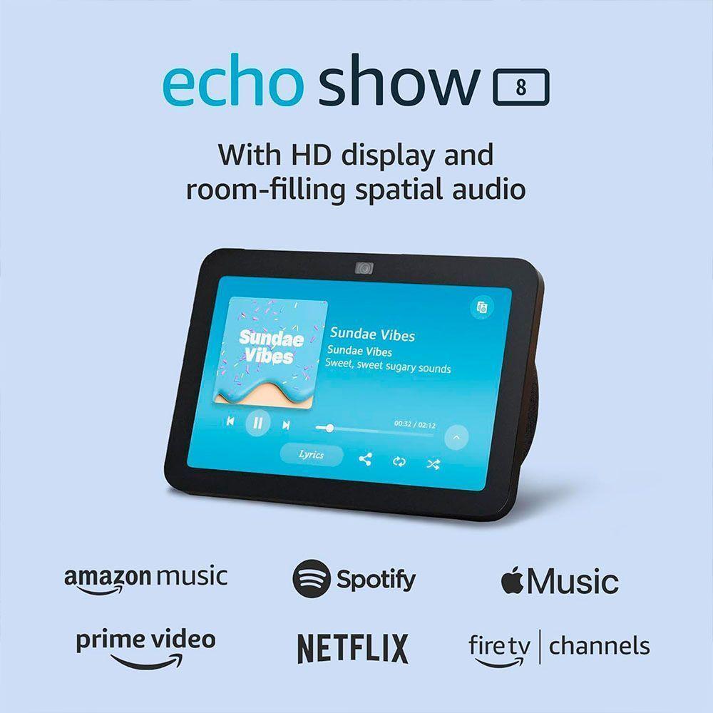 Alexa Echo Show 8 3ra Gen Black-4