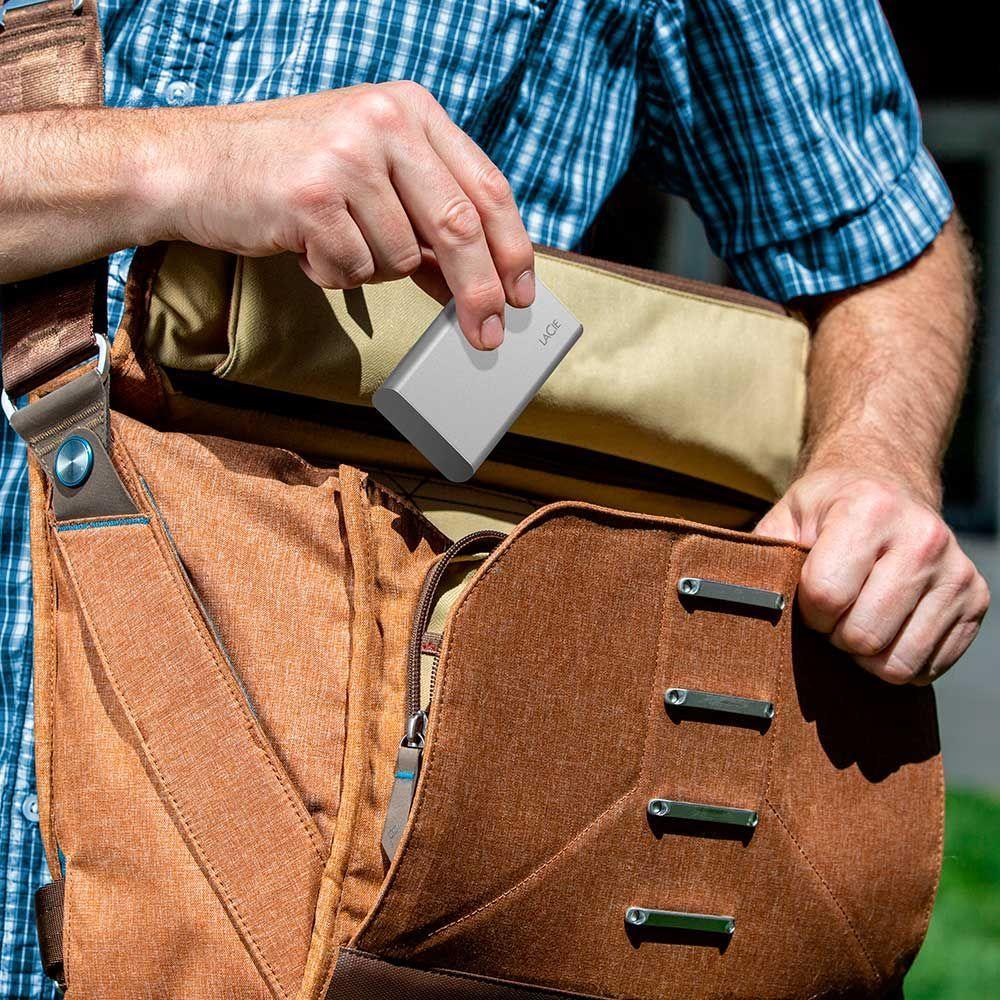 Disco Duro Portable SSD 1TB - Plateado-4