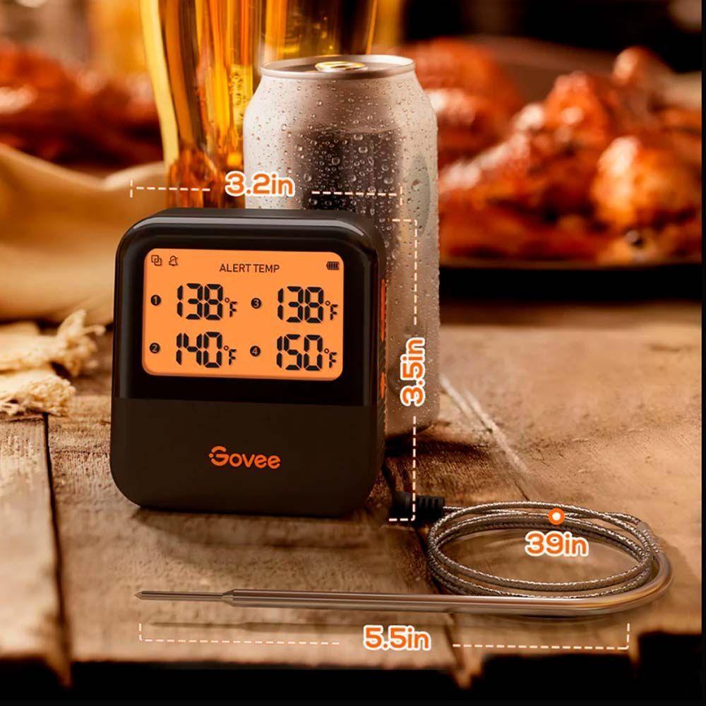 Termómetro de Carne Bluetooth con 4 Sondas-2