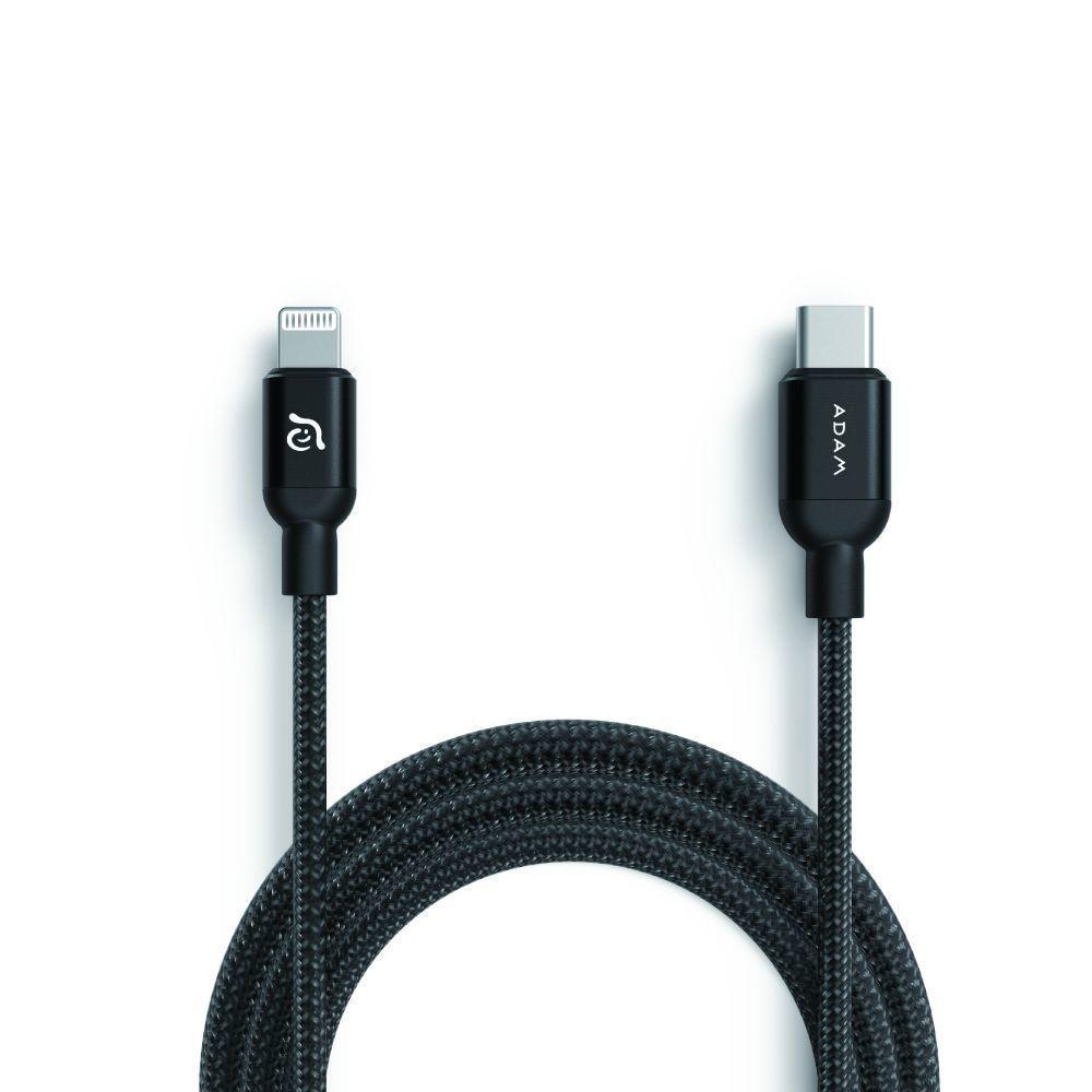 Cable Lightning a USB-C Peak 2 Adam Elements Negro-0