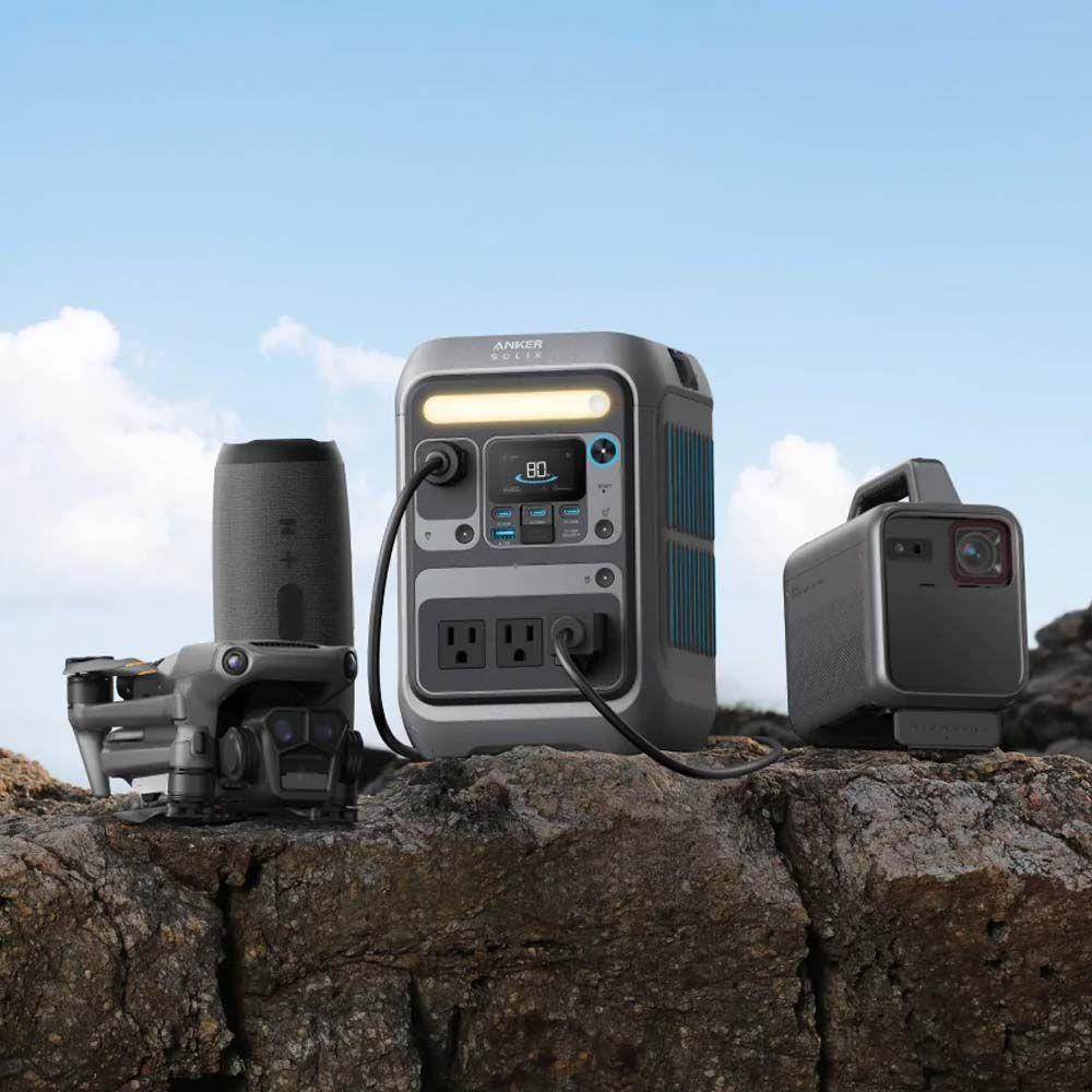 Estación de Carga Portátil C300X de 300W Anker SOLIX-7