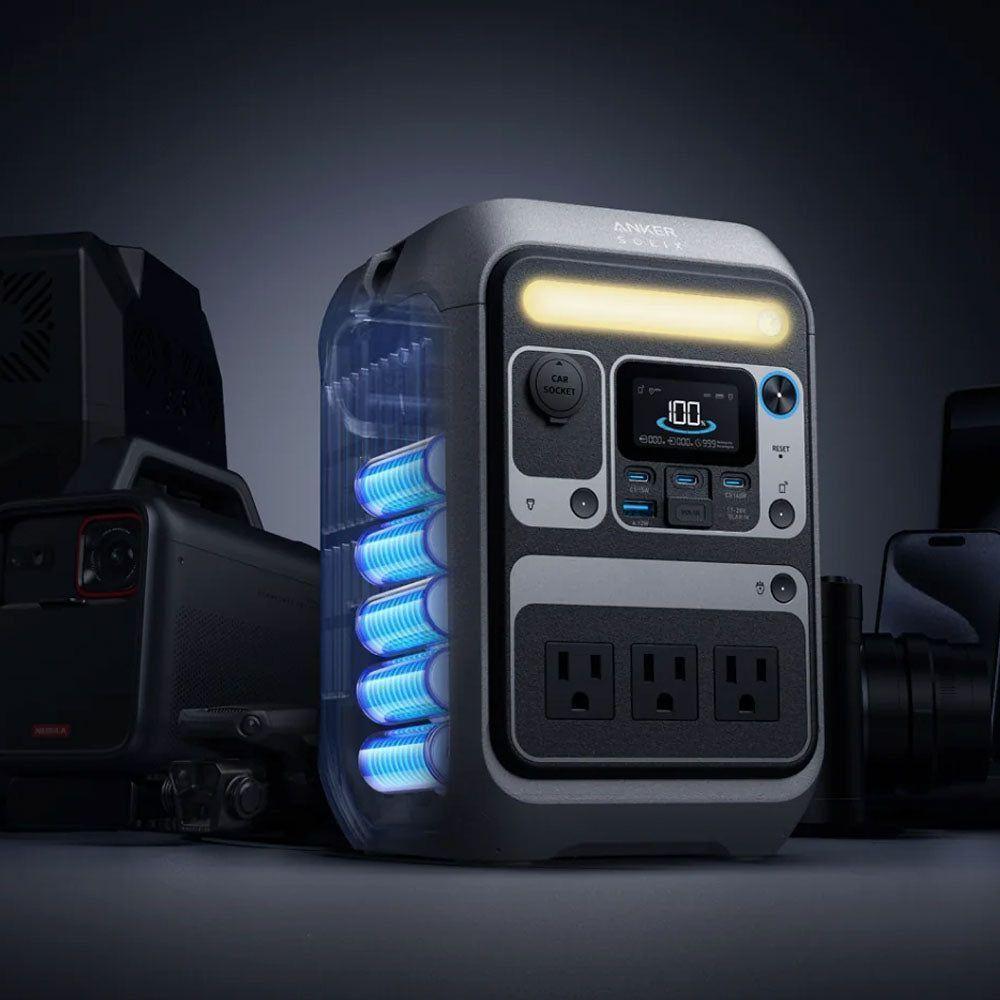 Estación de Carga Portátil C300X de 300W Anker SOLIX-2