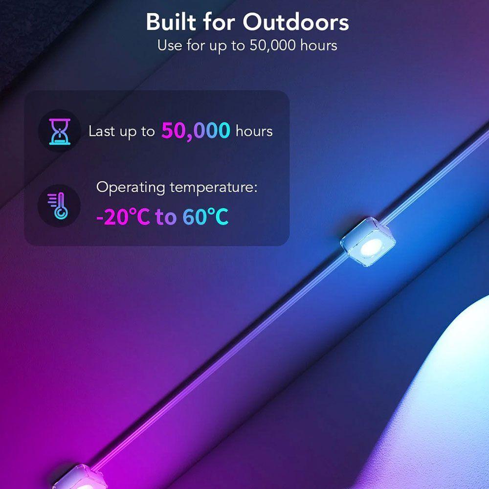 Luces de Exterior Permanente LED RGBIC-1